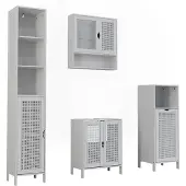 Vicco Badkamermeubelset Liora Wit 4-delig, Model 59925