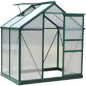 Outsunny Kas met raam en deur 845-057