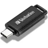Verbatim Store 'n' Go USB-C USB-stick 64 GB zwart 49458 USB-C (USB 3.2 Gen 1)