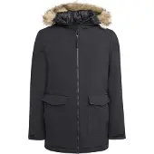 Adidas Winterjas Paveric Fur Parka - Zwart