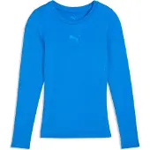 Puma teamLIGA26 Ondershirt Lange Mouwen Kids Blauw