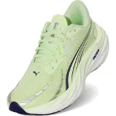 Puma Loopschoen 'Velocity Nitro 4' grijs / lichtgroen / zwart