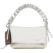 Desigual Schoudertas bruin / wit