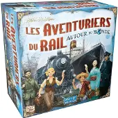 Asmodee Jeu de société Les Aventuriers du Rails Autour du Monde