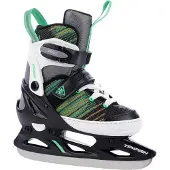Tempish – Systent Ice – Verstelbare Schaatsen – Schaatsen Kinderen – Zwart Wit – Meegroeiende Verstelbare Pasvorm & Warm Gevoerd – Maat 29-32