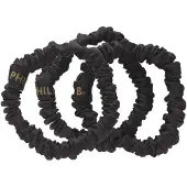 Philip B Haarverzorging Styling Petite Black Scrunchie 3 Stk.