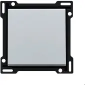 Niko 121-31001 Afwerkingsset voor drukknopdimmer, sterling coated