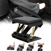 Unyqoos Ergonomische verstelbare voetensteun met massagefunctie voor comfort overal