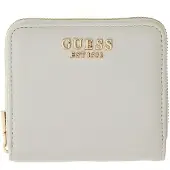 GUESS portemonnee Coleen SLG Zip Around Wallet Cream White crème
