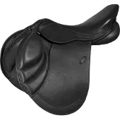 Horka Jumex Springen Zadel Zwart 16´´