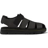 Camper Heren Bruine Caterpillar Leren Sandalen (42), Leer, Plat, Klittenband, Casual K100285-006