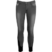 Harry's Horse Rijbroek Harrys Horse Liciano Denim Full Grip Men Zwart-denim - 46