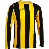 Joma Inter Classic Long Sleeve T-shirt Geel,Zwart 2XL Man