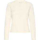 Ichi Gebreid vest 'IHLuls' lichtbeige