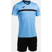Joma Victory Short Sleeve Set Blauw XL Man