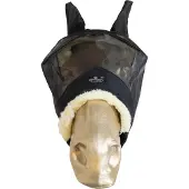 Kentucky Horsewear Horsewear - Vliegenmasker Full - Skin Friendly - Met oren - Zwart