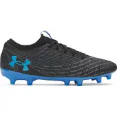 Under Armour Magnetico Select 5 Gras Voetbalschoenen (FG) Zwart Blauw
