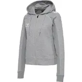 Hummel Sportief sweatvest grijs gemêleerd