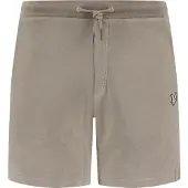 Lyle & Scott Khaki natural dye sweat short