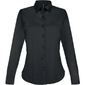 Kariban K530 Blouse Stretch Dames | Maat: M