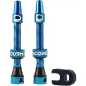 CushCore tubeless ventiel - 55mm (paar) - blauw