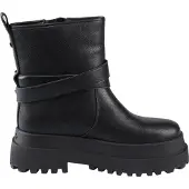 Buffalo Laars - PLUTO FARMER BIKER - EU37 tot EU40 - voor Vrouwen - zwart - Maat 37