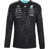 Adidas Functioneel shirt 'MER DR' donkergrijs / smaragd / zwart / wit