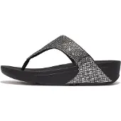 Original Brands Women Lulu Toe Post Glitterball Silver-Schoenmaat 41