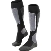 Falke SK6 Pro, skisokken, dames, zwart