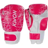 KWON Bokshandschoenen KIDS NEON Pink 6oz