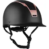 Horka ruitercap Sparrow zwart/roségoud