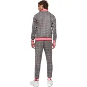 Lonsdale Trainingspak grenadine / zwart / wit