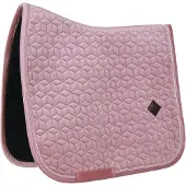 Kentucky Horsewear Horsewear - Velvet Zadeldoek - Zadeldekje - Jumping - Oud roze