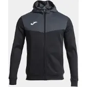 Joma Campus Street Full Zip Sweatshirt Zwart 2XL Man