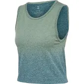 Hummel Sporttop petrol / lichtgroen