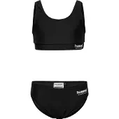 Hummel Sportieve badmode 'JR Solid' zwart / wit