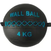 Sporti France Medicine Ball 4kg Zwart 4 kg