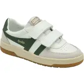 Gola Hawk Strap leren sneakers Wit Jongens Leer Meerkleurig - maat 34
