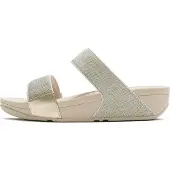 FitFlop Lulu Shimmerglitz Slides Slippers | Maat 41