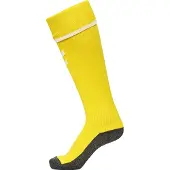 Hummel Sportsokken 'Core' geel / zwart gemêleerd / wit