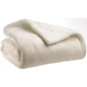 Vivaraise Deken Michka Sneeuw - Zachte Dubbelzijdige Slaapdeken in Polyester 180x220 cm