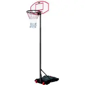 Midwest Basketballstandaard Junior, in hoogte verstelbaar van 160 cm tot 255 cm, voor kinderen