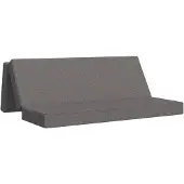 vidaXL Vouwbare Sofa Bed 180 x 67 x 45 cm Lichtgrijs