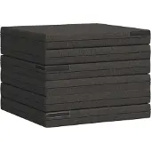 vidaXL Vouwbare Sofa Bed 140 x 67 x 15 cm Donkergrijs