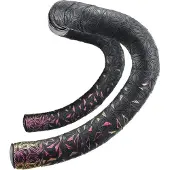 Supacaz Super Sticky Kush Star Fade-stuurlint in de kleur Fire Refractor met einddoppen || Maat: 2.5