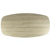 Hoyz Collection eetkamertafel 180 deens ovaal romano travertin 3d keramiek