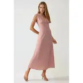 Hiccups for Kids V-hals Zachte Touch Midi-jurk