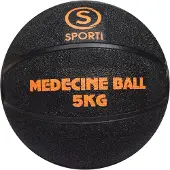 Sporti France 5kg Inflatable Medicine Ball Zwart 5 kg