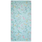 Pip studio Handdoek Les Fleurs Blue (55 x 100 cm)