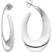 Luxenter Oorbellen 'Saifga' zilver